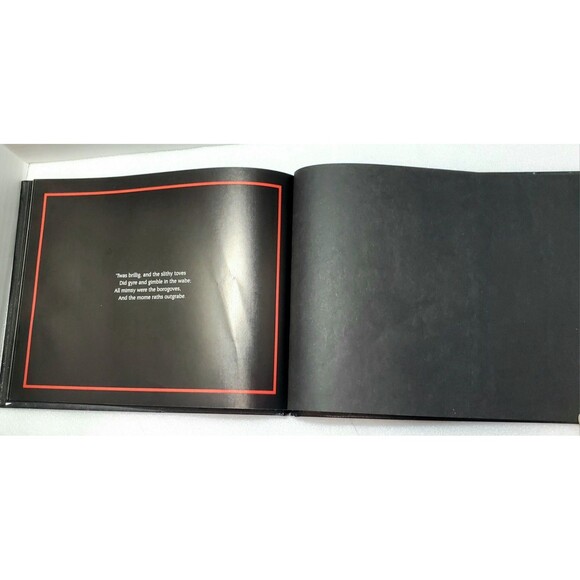 Jabberwocky Lewis Carroll 1992 Disney Press 1st Ed Illustrated HC Book - Picture 9 of 15